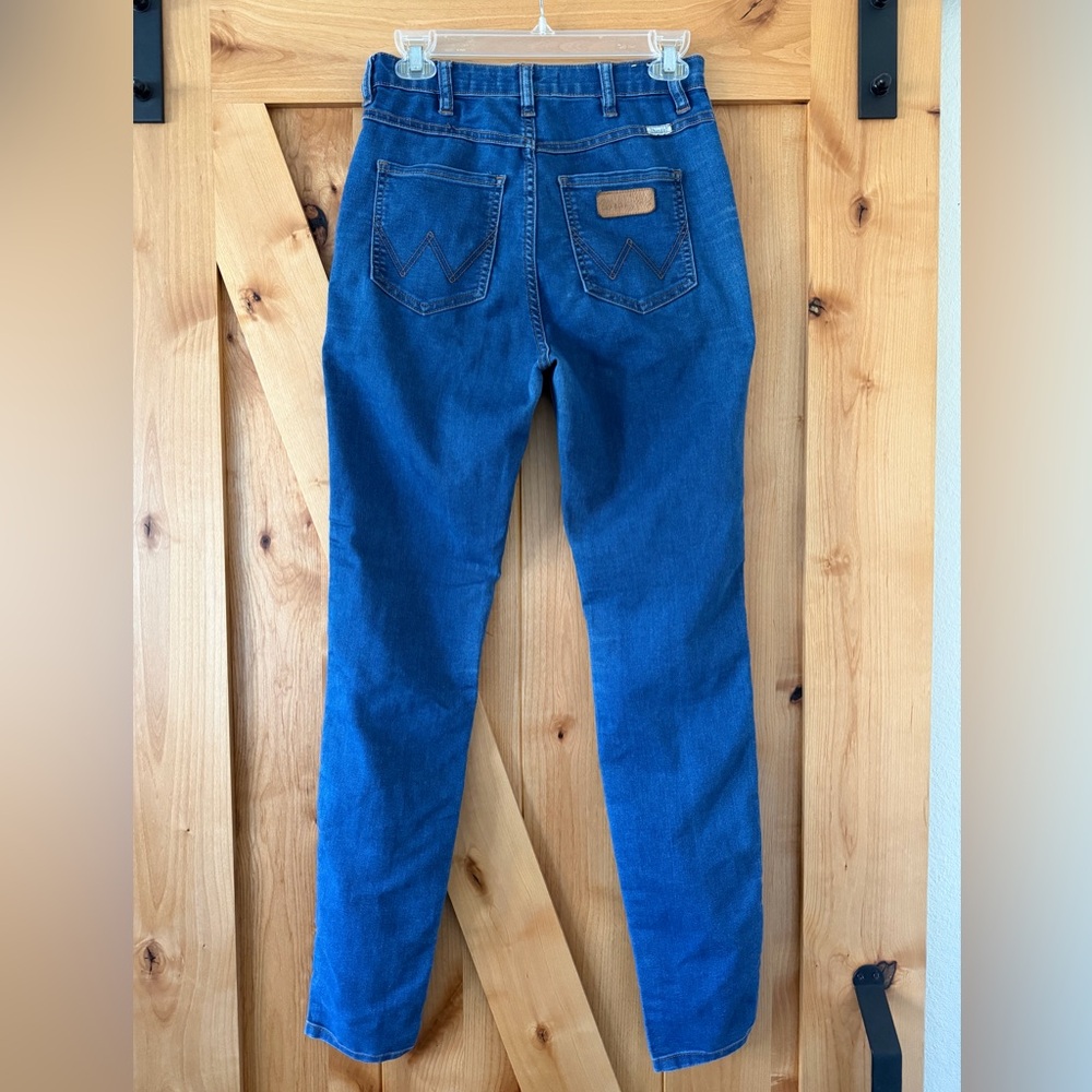 VTG Y2K Wrangler Hi Twiggy Stretch Denim Skinny Jeans, Size 10